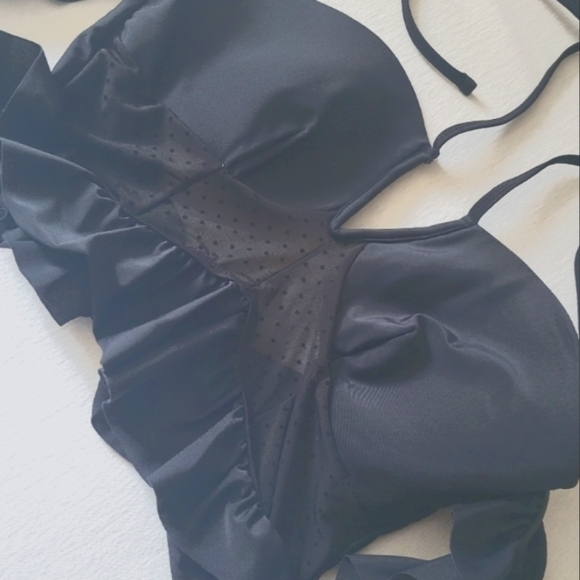 ASOS never worn black top. Great for swim or even a night out - Picture 5 of 6